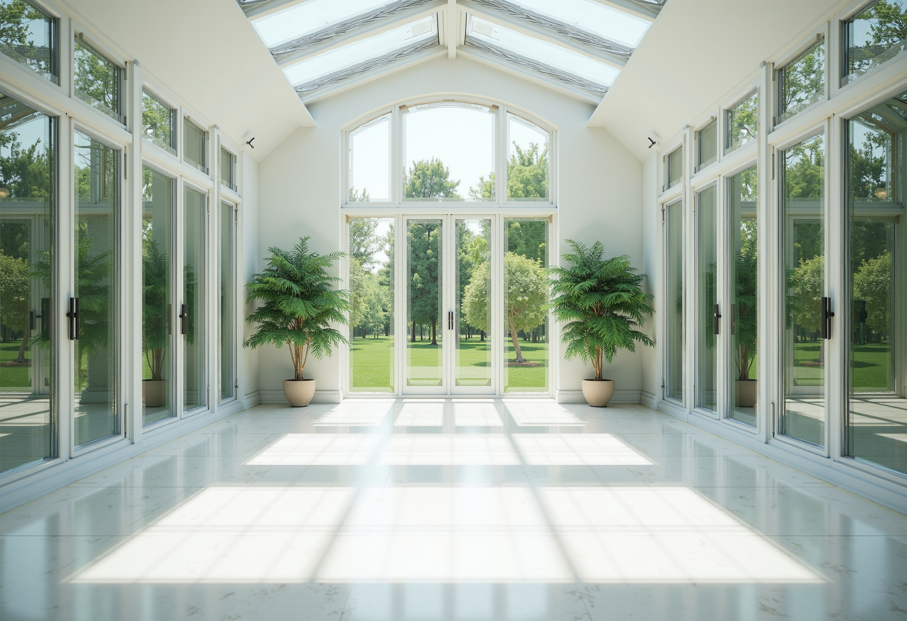 Spotless sunroom